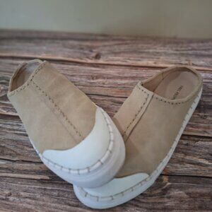 Free People Juno Slip on sport sneakers in cafe suede Mens size 9.5